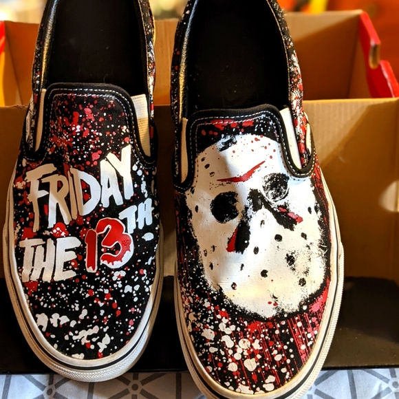 Vans Other - l Slip-ons "House of Terror" 2021 collection (Friday the 13th)